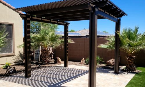 Brown Pergola Brown Pergola
