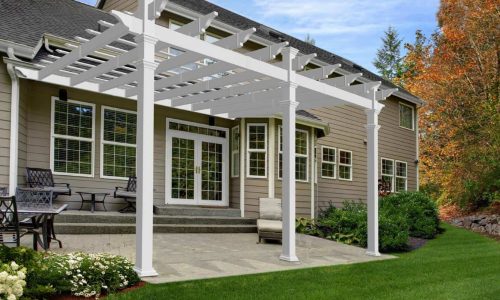 white_pergola white_pergola
